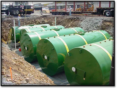 Underground Storage Tank for Oil